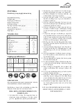 Preview for 5 page of Ferax PSS 251 Manual