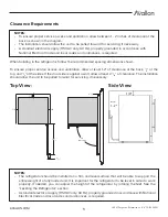 Preview for 9 page of Ferguson Enterprises Avallon AWC243TSZLH Owner'S Manual