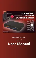 Ferguson ARIVA 175 COMBO User Manual preview