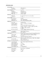 Preview for 34 page of Ferguson ARIVA T50 User Manual