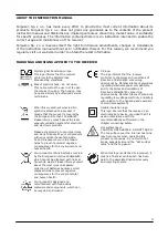 Preview for 4 page of Ferguson ARIVA T75 User Manual