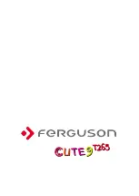 Предварительный просмотр 1 страницы Ferguson Cute9 T2 Manual