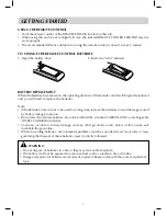 Preview for 7 page of Ferguson F1915LVD Instruction Manual