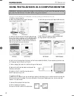 Предварительный просмотр 22 страницы Ferguson F3216LVD2 User Manual