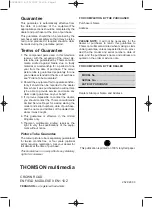 Предварительный просмотр 25 страницы Ferguson FERGUSON T 5173 GF Operating Instructions Manual