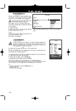 Preview for 20 page of Ferguson Ferguson T 7025 UD Operating Instructions Manual