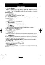 Preview for 22 page of Ferguson Ferguson T 7025 UD Operating Instructions Manual