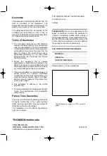 Preview for 26 page of Ferguson Ferguson T 7025 UD Operating Instructions Manual