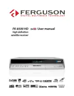 Предварительный просмотр 1 страницы Ferguson FK-8500HD User Manual