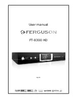 Предварительный просмотр 1 страницы Ferguson FT-8300 HD User Manual