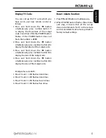 Preview for 9 page of Ferguson RCU640 User Manual