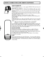 Preview for 2 page of Ferguson T5173GF Operating Instructions Manual