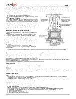 Предварительный просмотр 14 страницы Ferlux , 740 ATMOS Use And Maintenance