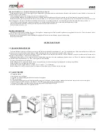 Предварительный просмотр 15 страницы Ferlux , 740 ATMOS Use And Maintenance