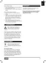 Preview for 9 page of Ferm Industrial CDM1147P Original Instructions Manual