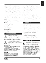 Preview for 25 page of Ferm Industrial HDM1049P Original Instruction