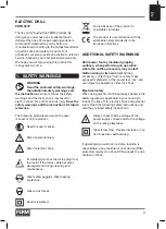 Preview for 3 page of Ferm Industrial PDM1047P Original Instructions Manual