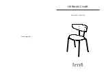 Preview for 1 page of ferm living HERMAN Assembly Manual