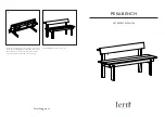 Preview for 1 page of ferm living PEKA Assembly Manual