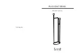 ferm living PUJO COAT STAND Assembly Manual preview