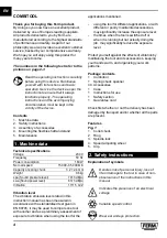 Preview for 4 page of Ferm 160W Original Instructions Manual