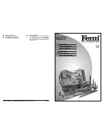 Preview for 1 page of Ferm 340470 User Manual