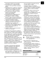 Предварительный просмотр 109 страницы Ferm AGM1052 Original Instructions Manual