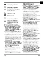 Предварительный просмотр 113 страницы Ferm AGM1052 Original Instructions Manual