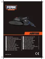 Ferm AGM1088 Original Instructions Manual preview