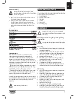Предварительный просмотр 7 страницы Ferm AGM1088 Original Instructions Manual