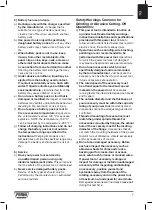 Предварительный просмотр 7 страницы Ferm AGM1131 Original Instructions Manual