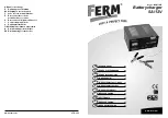 Preview for 1 page of Ferm BCM1015 User Manual