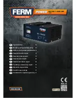 Preview for 1 page of Ferm BCM1018 Instructions Manual