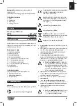 Preview for 61 page of Ferm BCM1020 Original Instructions Manual