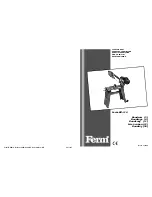 Ferm BZ-110 User Manual preview