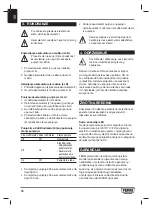 Preview for 46 page of Ferm CDA1137 Original Instructions Manual