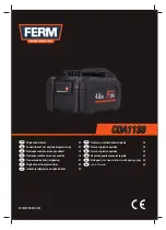 Ferm CDA1138 Original Instructions Manual preview