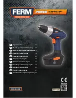 Preview for 1 page of Ferm CDM1062 Original Instructions Manual