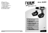 Ferm CDM1063 User Manual preview