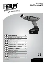 Preview for 1 page of Ferm CDM1077 User Manual