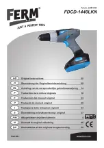 Ferm CDM1093 Original Instructions Manual preview