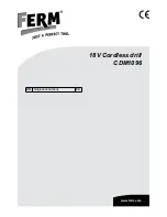 Preview for 1 page of Ferm CDM1096 Original Instructions Manual