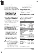 Предварительный просмотр 12 страницы Ferm CDM1121P Original Instructions Manual