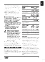 Предварительный просмотр 91 страницы Ferm CDM1121P Original Instructions Manual