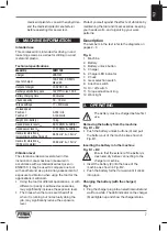 Preview for 7 page of Ferm CDM1129 Original Instructions Manual