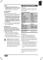 Preview for 5 page of Ferm CDM1131 Original Instructions Manual