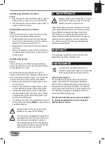 Preview for 7 page of Ferm CDM1131 Original Instructions Manual