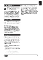 Preview for 9 page of Ferm CDM1136 Original Instructions Manual