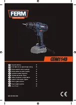 Ferm CDM1143 Original Instructions Manual preview