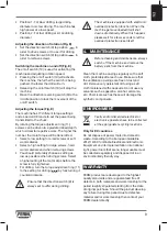 Preview for 9 page of Ferm CDM1164 Original Instructions Manual